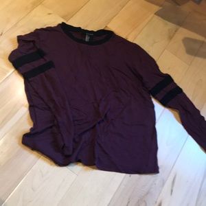 Forever 21 long-sleeved crop top